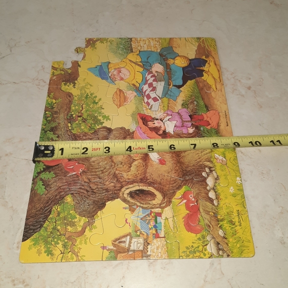 Vintage Falcon Simple Simon Met A Pieman Puzzle Puzzletime Jigsaw - Picture 10 of 13